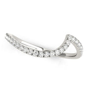 Diamond Half Eternity Ring in Gold & Platinum