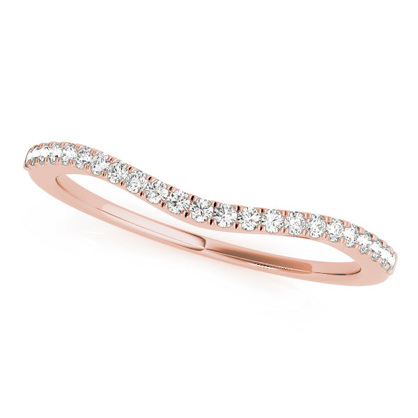 Diamond Half Eternity Ring in Gold & Platinum