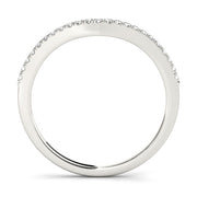 Diamond Half Eternity Ring in Gold & Platinum