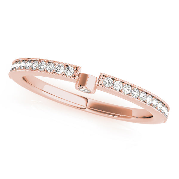 Diamond Half Eternity Ring in Gold & Platinum