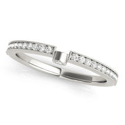 Diamond Half Eternity Ring in Gold & Platinum
