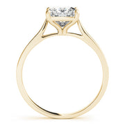 Cherished Cut Solitaire Engagement Ring Princess Diamond Engagement Ring in 10K/14K gold and platinum with certified lab-grown or natural diamonds
