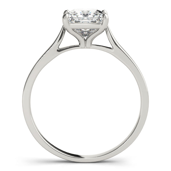 Cherished Cut Solitaire Engagement Ring Princess Diamond Engagement Ring in 10K/14K gold and platinum with certified lab-grown or natural diamonds