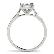Cherished Cut Solitaire Engagement Ring Princess Diamond Engagement Ring in 10K/14K gold and platinum with certified lab-grown or natural diamonds