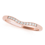 Diamond Half Eternity Ring in Gold & Platinum