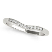 Diamond Half Eternity Ring in Gold & Platinum