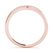 Diamond Half Eternity Ring in Gold & Platinum