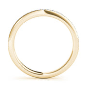 Diamond Half Eternity Ring in Gold & Platinum