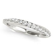 Diamond Half Eternity Ring in Gold & Platinum