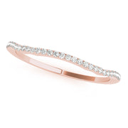 Diamond Half Eternity Ring in Gold & Platinum