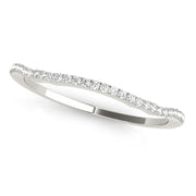 Diamond Half Eternity Ring in Gold & Platinum