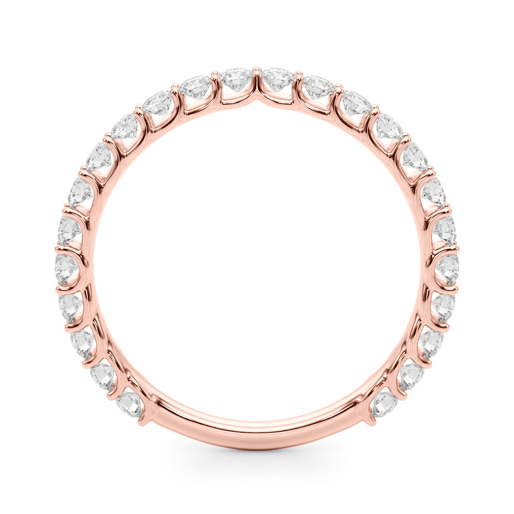 3/4 Full Eternity Ring in Gold & Platinum