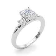Classic Remountring Round Diamond Engagement Ring in 10K/14K gold and platinum with certified lab-grown or natural diamonds