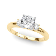 Classic Remountring Round Diamond Engagement Ring in 10K/14K gold and platinum with certified lab-grown or natural diamonds