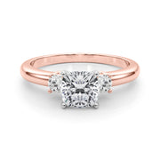 Classic Remountring Round Diamond Engagement Ring in 10K/14K gold and platinum with certified lab-grown or natural diamonds