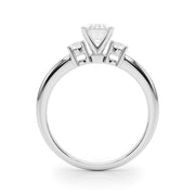 Classic Remountring Round Diamond Engagement Ring in 10K/14K gold and platinum with certified lab-grown or natural diamonds