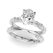 Luxe Infinity Dia Engagement Ring Round Diamond Engagement Ring in 10K/14K gold and platinum with certified lab-grown or natural diamonds