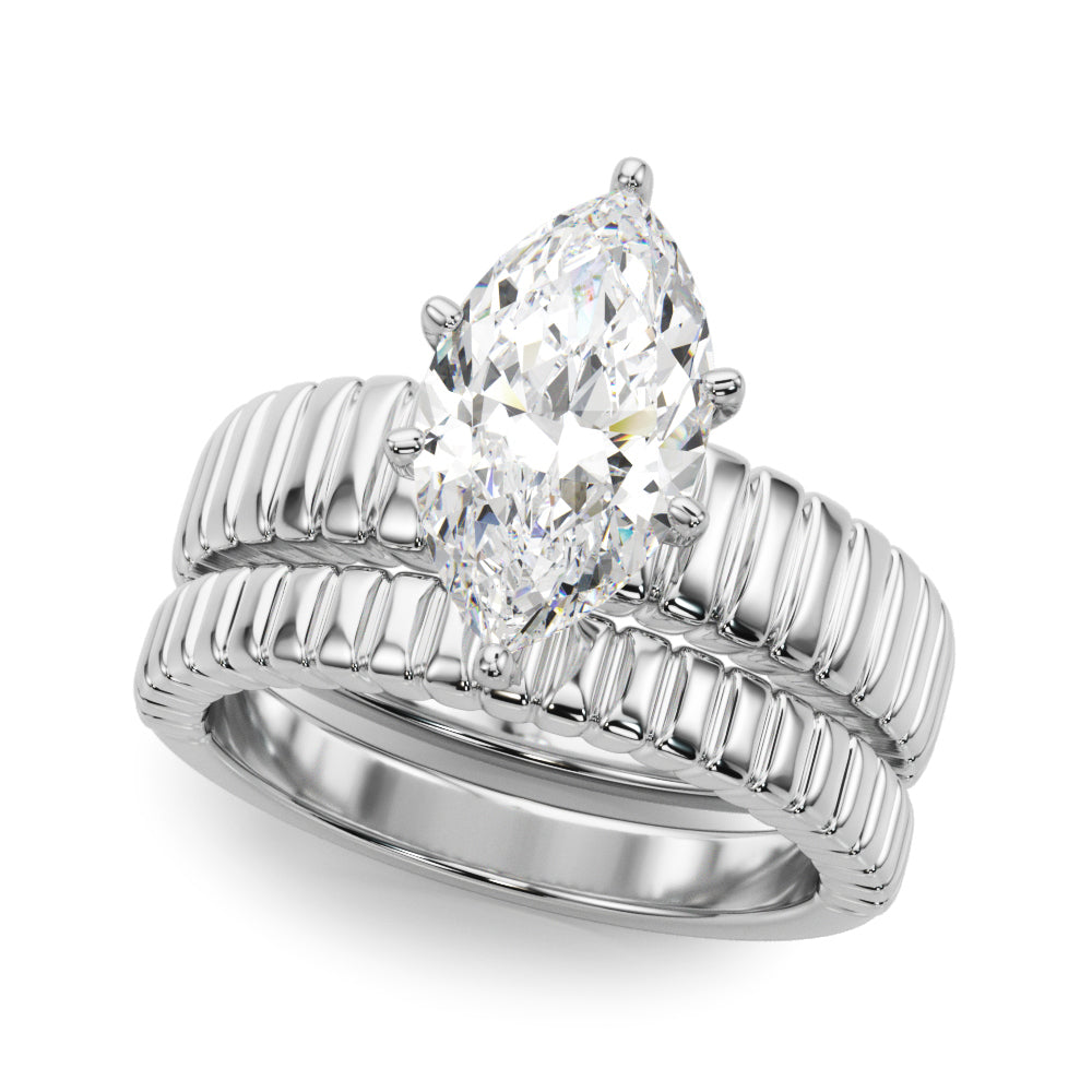 Exquisite Solitaire Round Diamond Engagement Ring in 10K/14K gold and platinum with certified lab-grown or natural diamonds