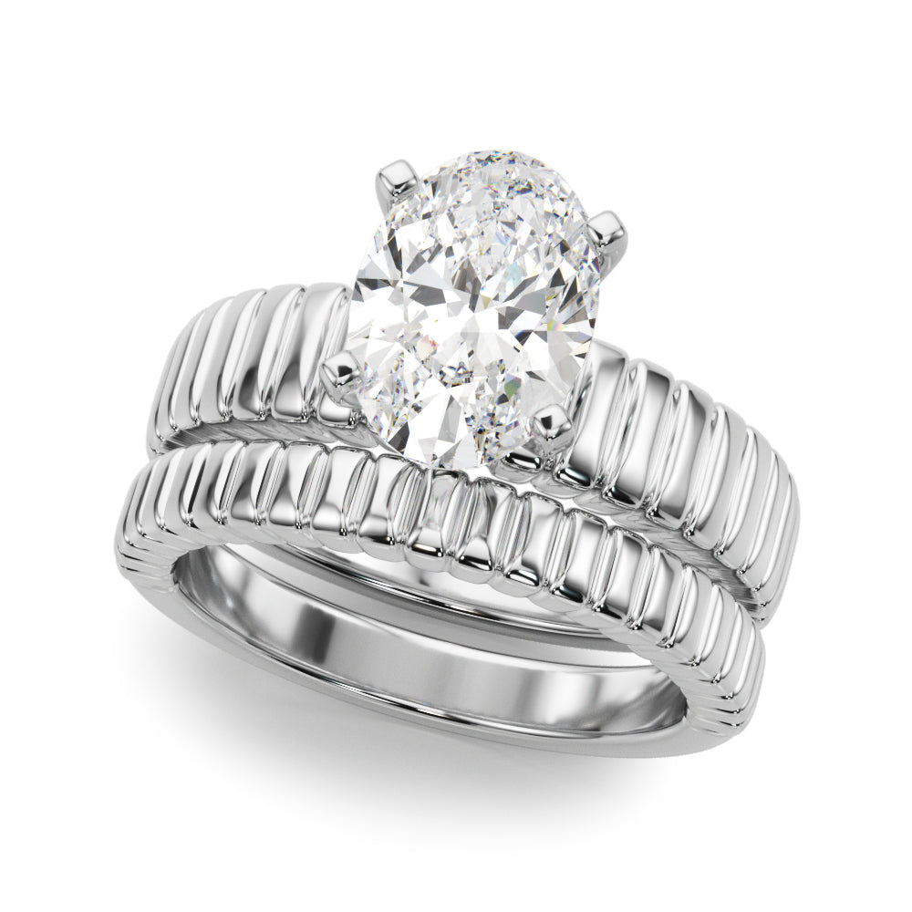 Exquisite Solitaire Round Diamond Engagement Ring in 10K/14K gold and platinum with certified lab-grown or natural diamonds