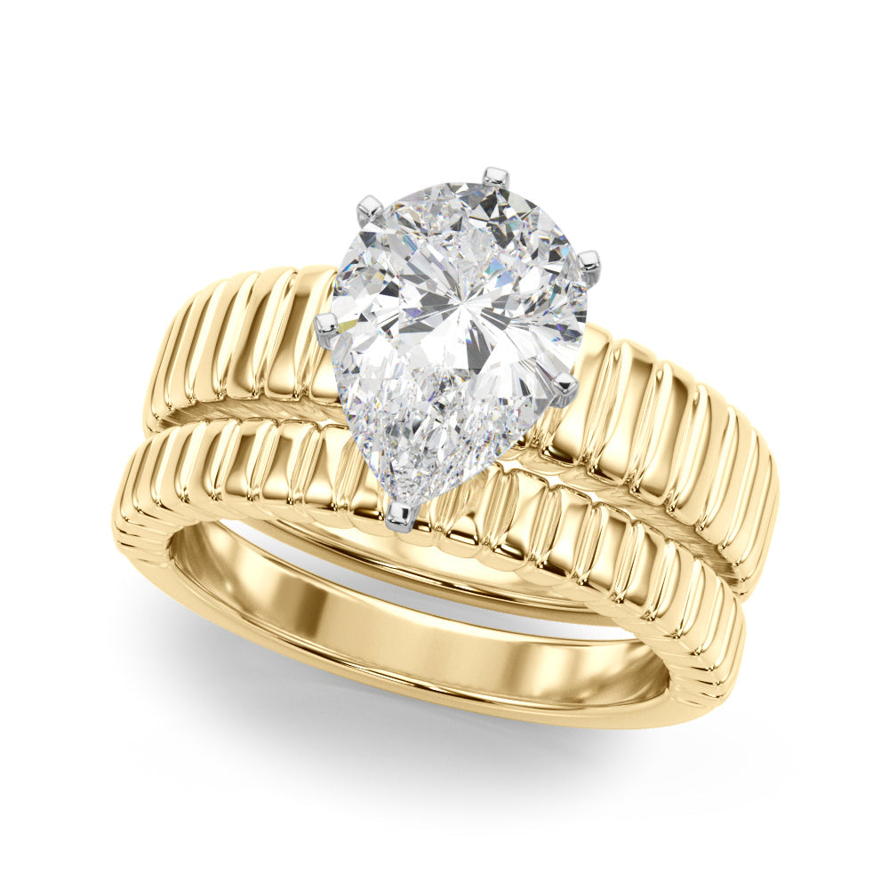 Exquisite Solitaire Round Diamond Engagement Ring in 10K/14K gold and platinum with certified lab-grown or natural diamonds