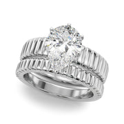Exquisite Solitaire Round Diamond Engagement Ring in 10K/14K gold and platinum with certified lab-grown or natural diamonds