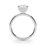 Heirloom Hidden Halo Ov Engagement Ring Princess Diamond Engagement Ring â€” 10K/14K Gold & Platinum