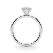 Artisan Sidestone Marquise Diamond Engagement Ring in 10K/14K gold and platinum with certified lab-grown or natural diamonds