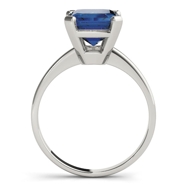 Signature Color Rings Emerald Diamond Engagement Ring in 10K/14K gold and platinum with certified lab-grown or natural diamonds