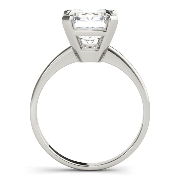 Signature Color Rings Emerald Diamond Engagement Ring in 10K/14K gold and platinum with certified lab-grown or natural diamonds