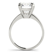 Signature Color Rings Emerald Diamond Engagement Ring in 10K/14K gold and platinum with certified lab-grown or natural diamonds