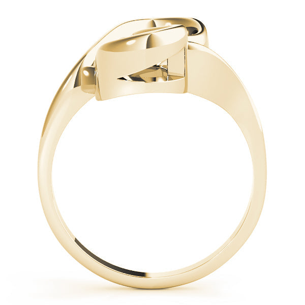 Artisan Solitaires Any Shape Round Diamond Engagement Ring in 10K/14K gold and platinum with certified lab-grown or natural diamonds