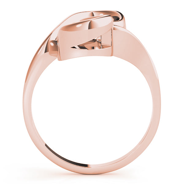 Artisan Solitaires Any Shape Round Diamond Engagement Ring in 10K/14K gold and platinum with certified lab-grown or natural diamonds