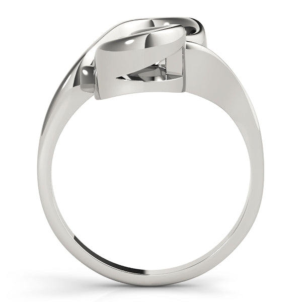 Artisan Solitaires Any Shape Round Diamond Engagement Ring in 10K/14K gold and platinum with certified lab-grown or natural diamonds