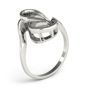 Artisan Solitaires Any Shape Round Diamond Engagement Ring in 10K/14K gold and platinum with certified lab-grown or natural diamonds