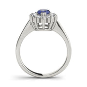 Sophisticated Color Rings Marquise Diamond Engagement Ring in 10K/14K gold and platinum with certified lab-grown or natural diamonds
