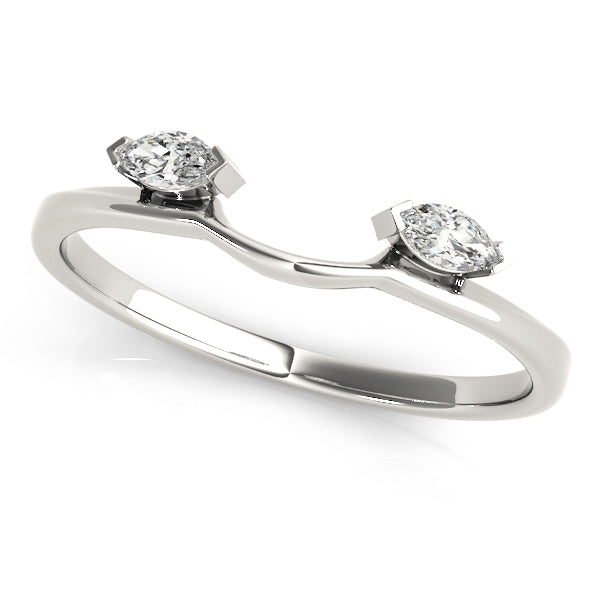 Wraps & Insert Half Eternity Ring in Gold & Platinum