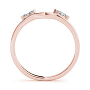 Wraps & Insert Half Eternity Ring in Gold & Platinum