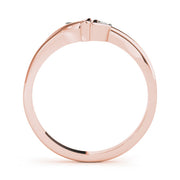 Wraps & Inserts Half Eternity Ring in Gold & Platinum