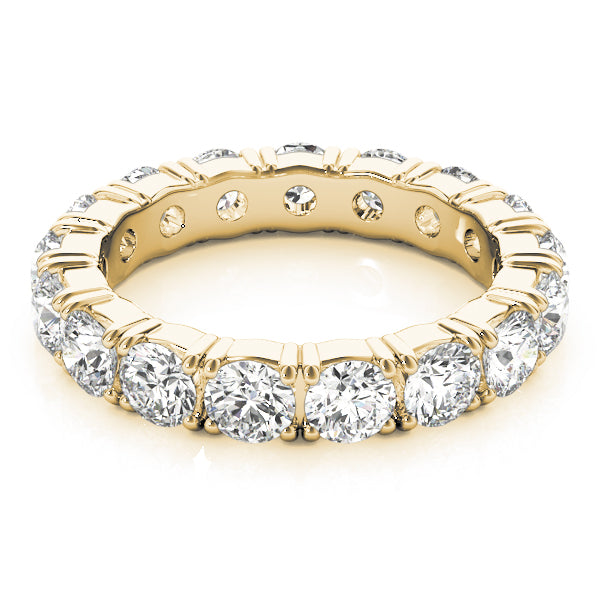 Diamond Full Eternity Ring in Gold & Platinum