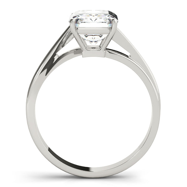 Iconic Color Rings Emerald Diamond Engagement Ring in 10K/14K gold and platinum with certified lab-grown or natural diamonds