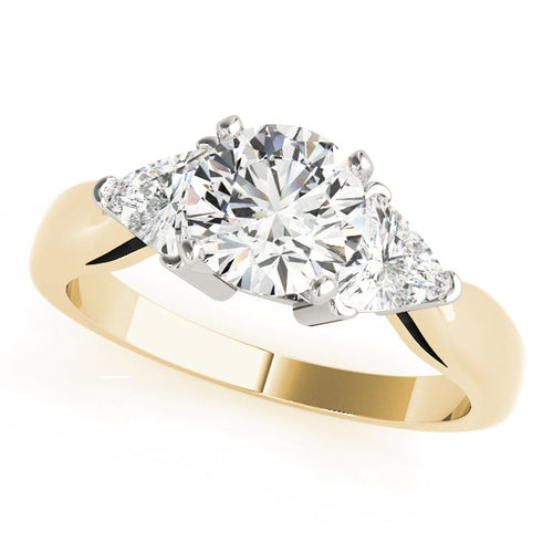 0.50 in 10K/14K gold and platinum with certified lab-grown or natural diamonds