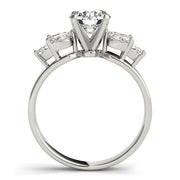 Classic Fancy Shape Marquise Diamond Engagement Ring in 10K/14K gold and platinum with certified lab-grown or natural diamonds