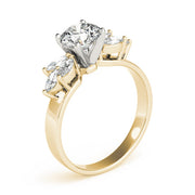 Classic Fancy Shape Marquise Diamond Engagement Ring in 10K/14K gold and platinum with certified lab-grown or natural diamonds