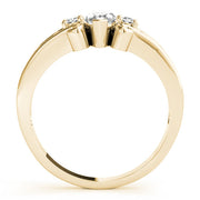 Heirloom Color Rings Marquise Diamond Engagement Ring in 10K/14K gold and platinum with certified lab-grown or natural diamonds