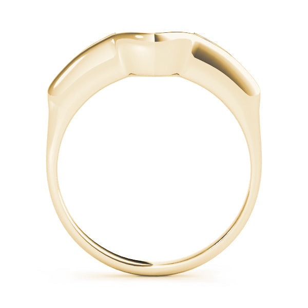 Channel Set Wraps & Inserts Half Eternity Ring in Gold & Platinum
