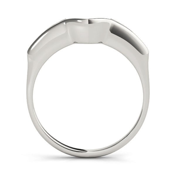 Channel Set Wraps & Inserts Half Eternity Ring in Gold & Platinum