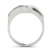 Channel Set Wraps & Inserts Half Eternity Ring in Gold & Platinum