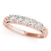 Wrong Image of Vol 6-Image Is 8259 Half Eternity Ring in Gold & Platinum