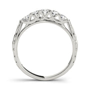 Wrong Image of Vol 6-Image Is 8259 Half Eternity Ring in Gold & Platinum
