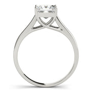 Signature Trellis Princess Diamond Engagement Ring in 10K/14K gold and platinum with certified lab-grown or natural diamonds